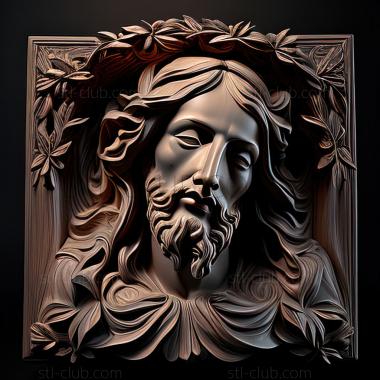 3D model st jesus (STL)